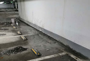 安康地下室墙体交接缝堵漏
