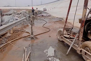 安康公路钻孔施工